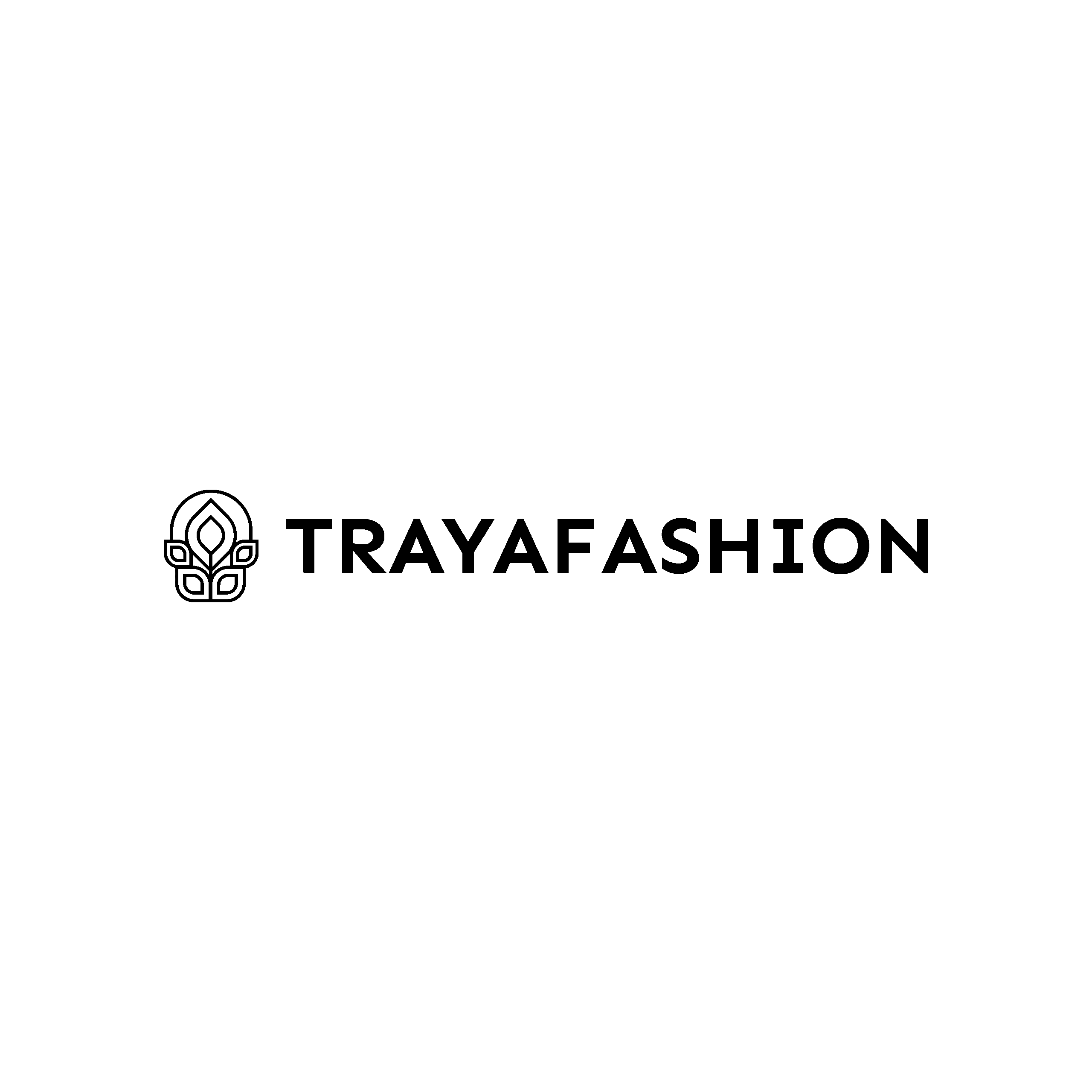 trayafashion logo black with transparent background 5000x5000