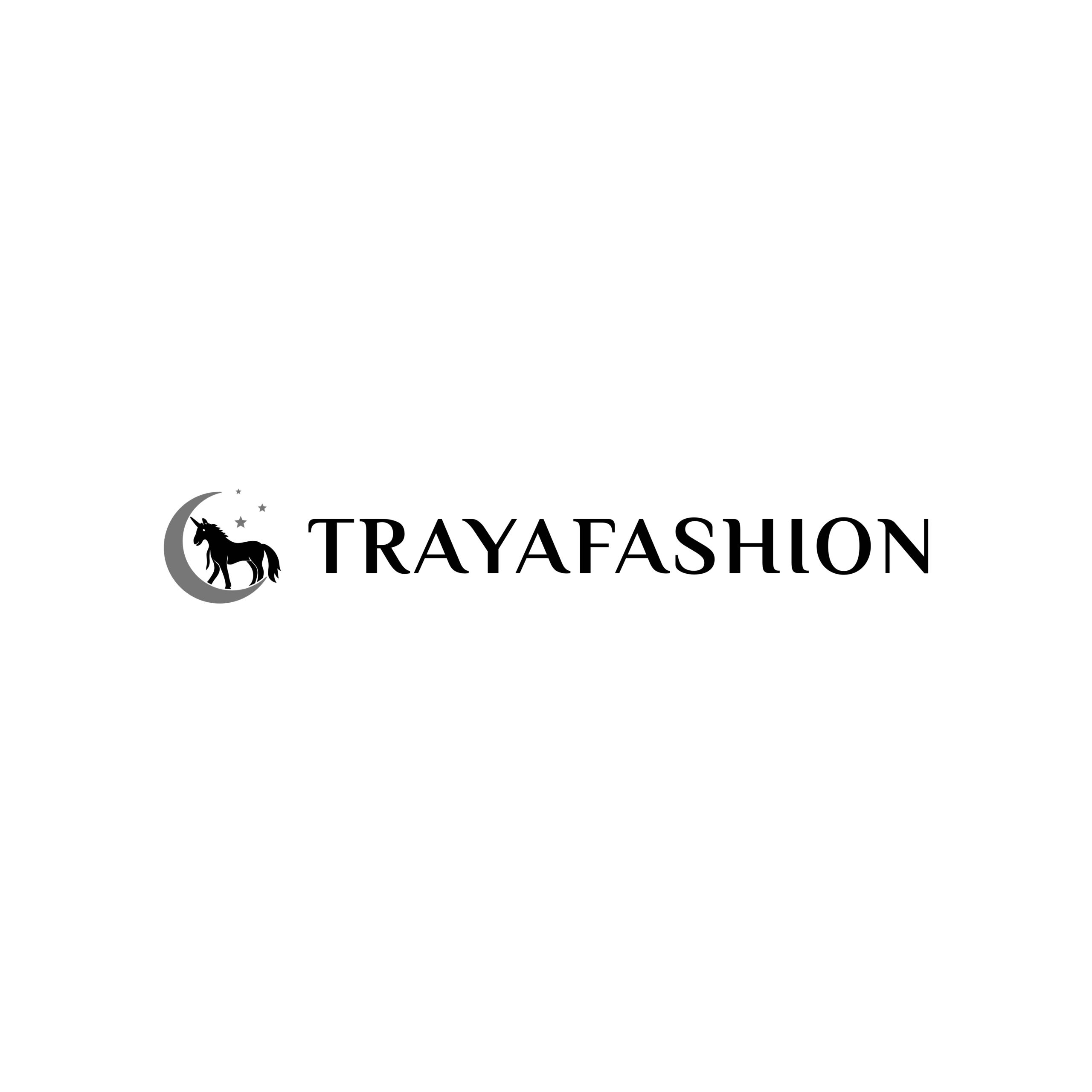 trayafashion logo black with white background 5000x5000